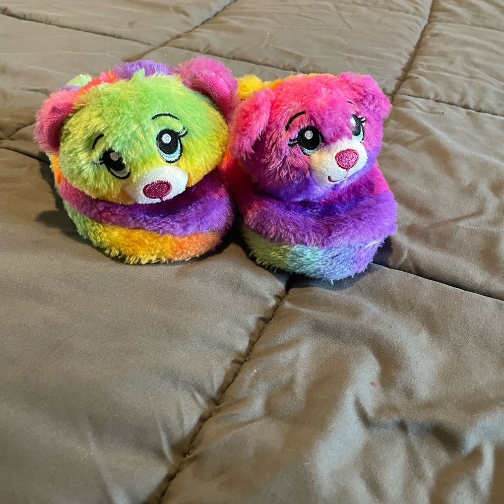 Build a bear girl slippers size 13